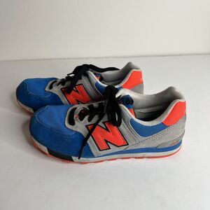 New Balance 574 Gray & Pink Sneakers Mens Size 5 KL574WJG